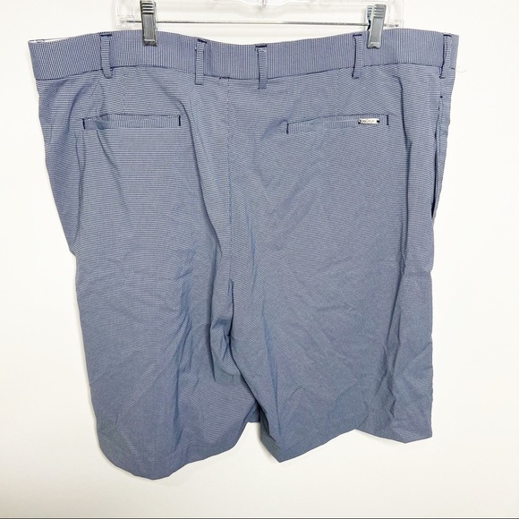 Greg Norman Size 42 Blue Printed Golf Shorts - Picture 2 of 5